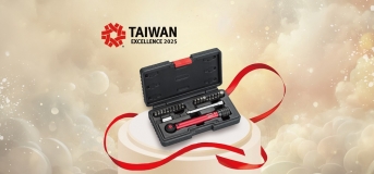 Alum. Mini-Drehmomentschlüssel gewinnt den Taiwan Excellence Award 2025