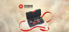 Aluminium Mini-Drehmomentschlüssel gewinnt den Taiwan Excellence Award 2025